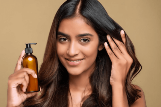 Vegan hair growth oil