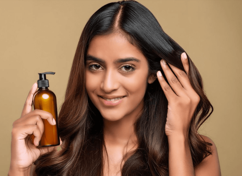 Vegan hair growth oil