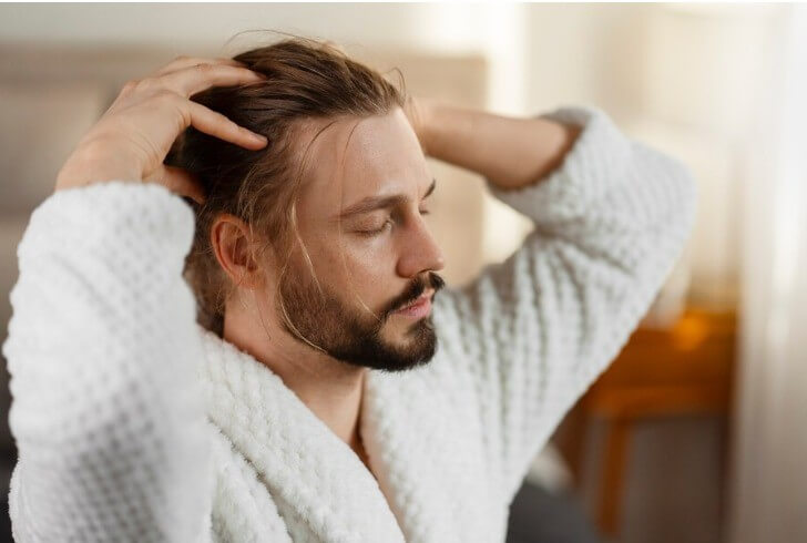 Dry hair care tips for men 