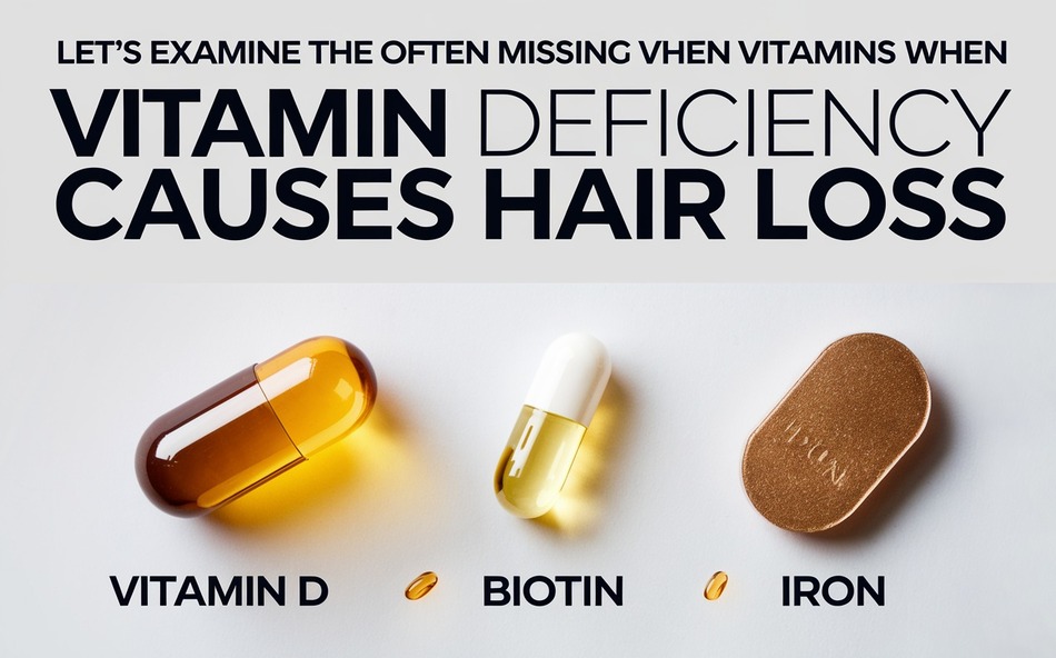 Vitamin Deficiency Causing Hair Loss