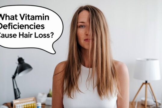 what vitamin deficiencies cause hair loss